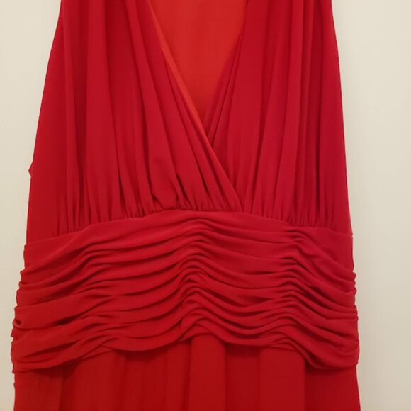 Jone New York ...Little Red Halter Dress - Picture 3 of 9